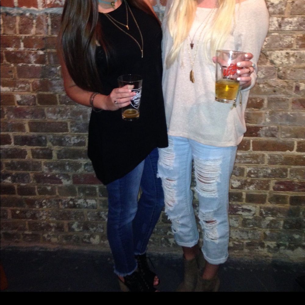Mudd ripped boyfriend jeans